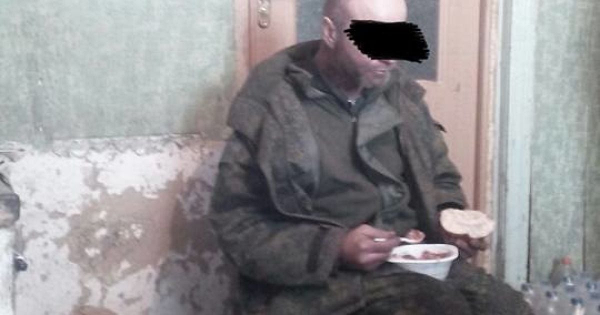 Українські військові у зоні АТО затримали бойовика з Російської Федерації