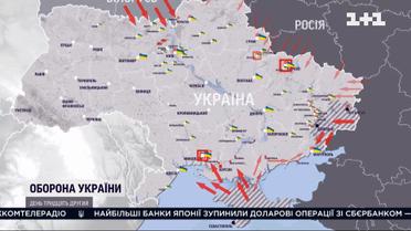 Карта війни на 30 добу вторгнення Росії на територію України