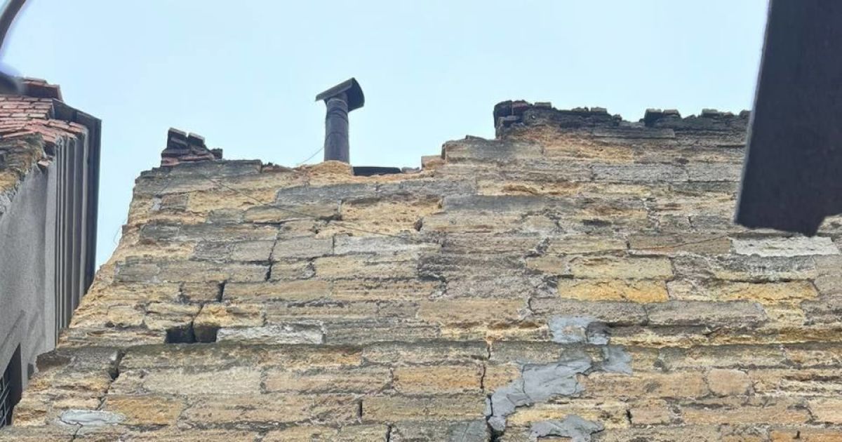 В Одесі обвалилася частина житлового будинку / Фото: Telegram