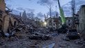 Наслідки обстрілу Києва 24 квітня