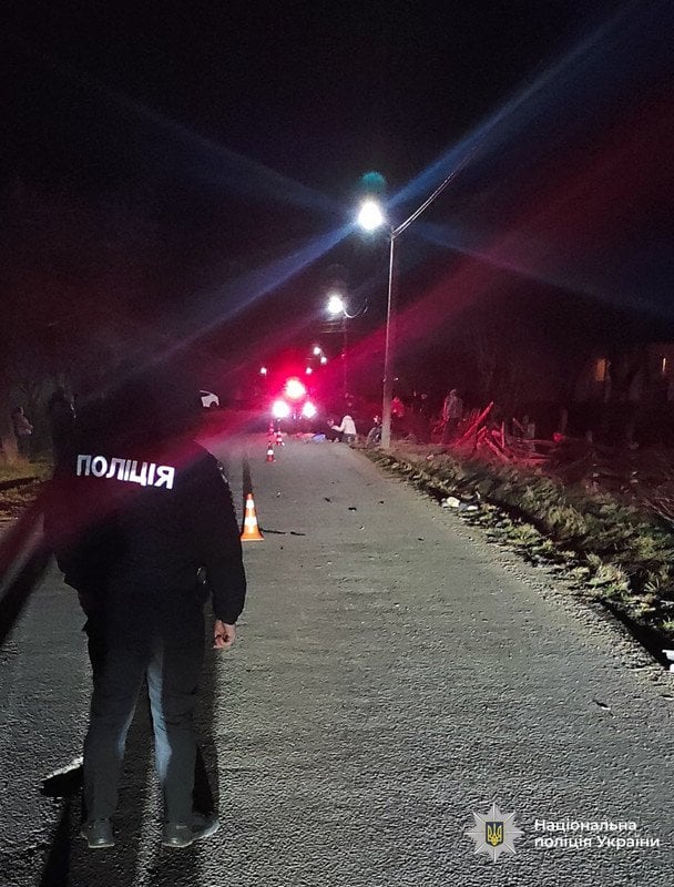 Смертальна ДТП на Івано-Франківщині / © www.facebook.com/Патрульна поліція Івано-Франківської області