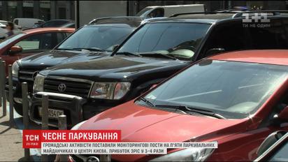 Громадські активісти підрахували, на скільки може зрости прибуток від столичних парковок
