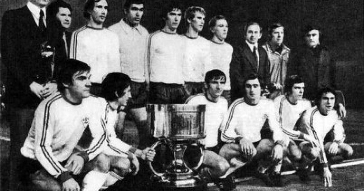 "Динамо Киев" 1975 - победители Суперкубка УЕФА.