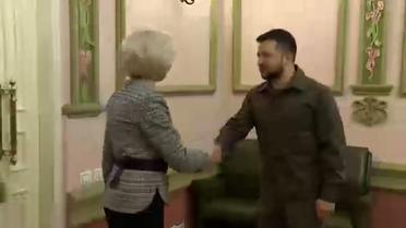Володимир Зеленський провів зустріч з Головою Сейму Латвійської Республіки