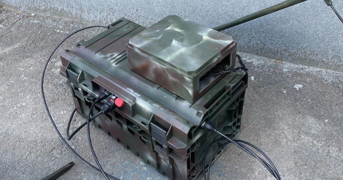 Компактная система радиоэлектронной разведки Фото: министр цифровой трансформации Михаил Федоров