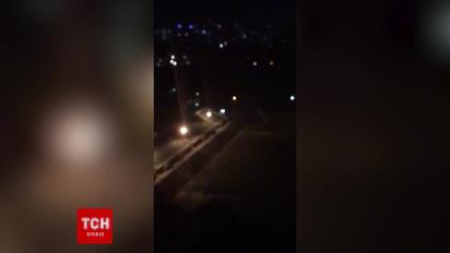 В Киеве ночью неизвестные устроили катание стадионом НАУ: автомобиль эвакуировали