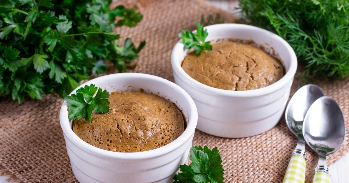 Суфле из куриной печени