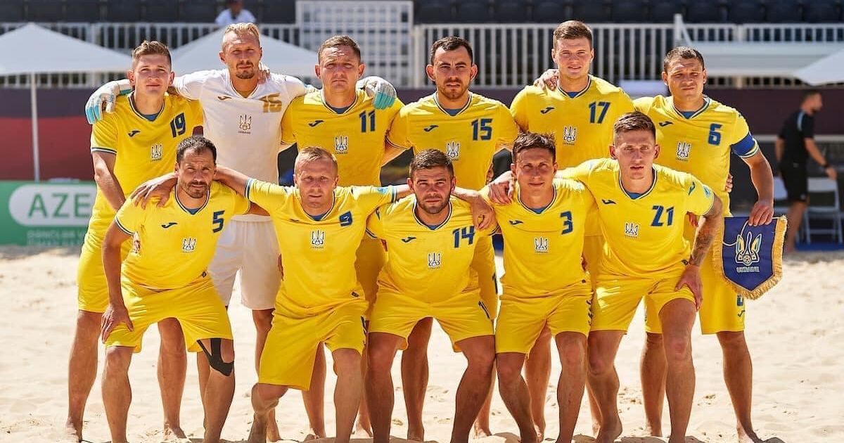 Ukraine national beach soccer team reached the final tournament of the