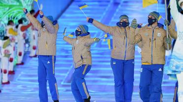 україна на церемонії відкриття олімпіади-2022 / © Associated Press