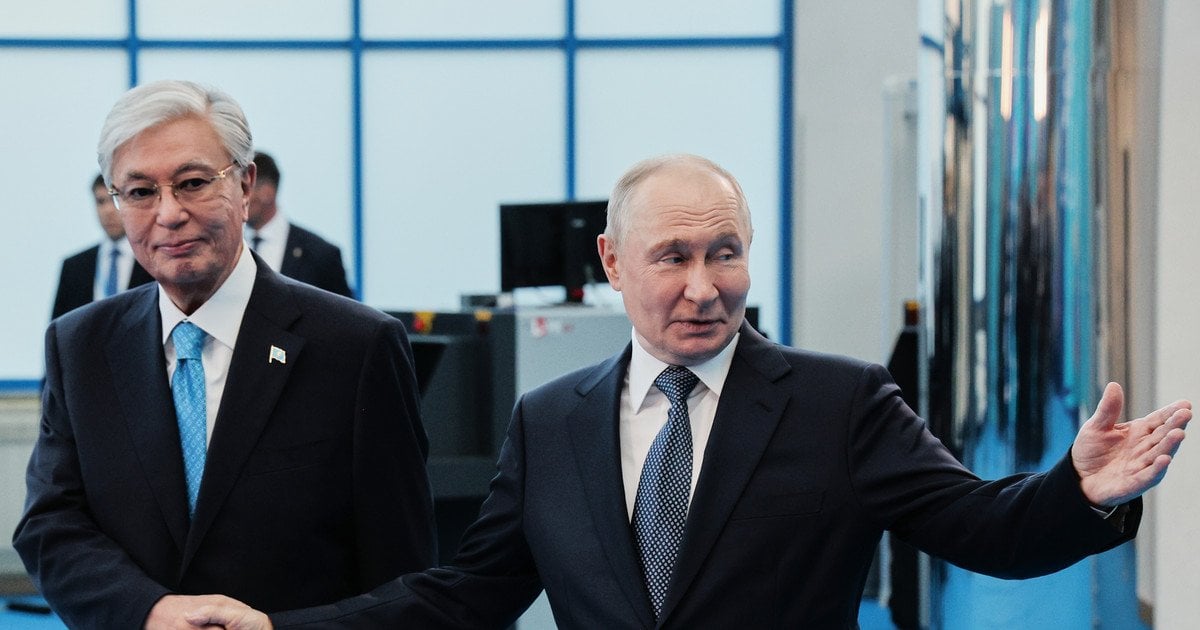 Токаєв і Путін