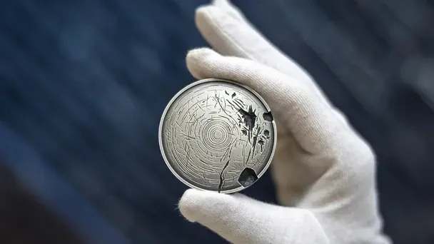 Монета «К 35-летию Независимости Украины». / © НБУ