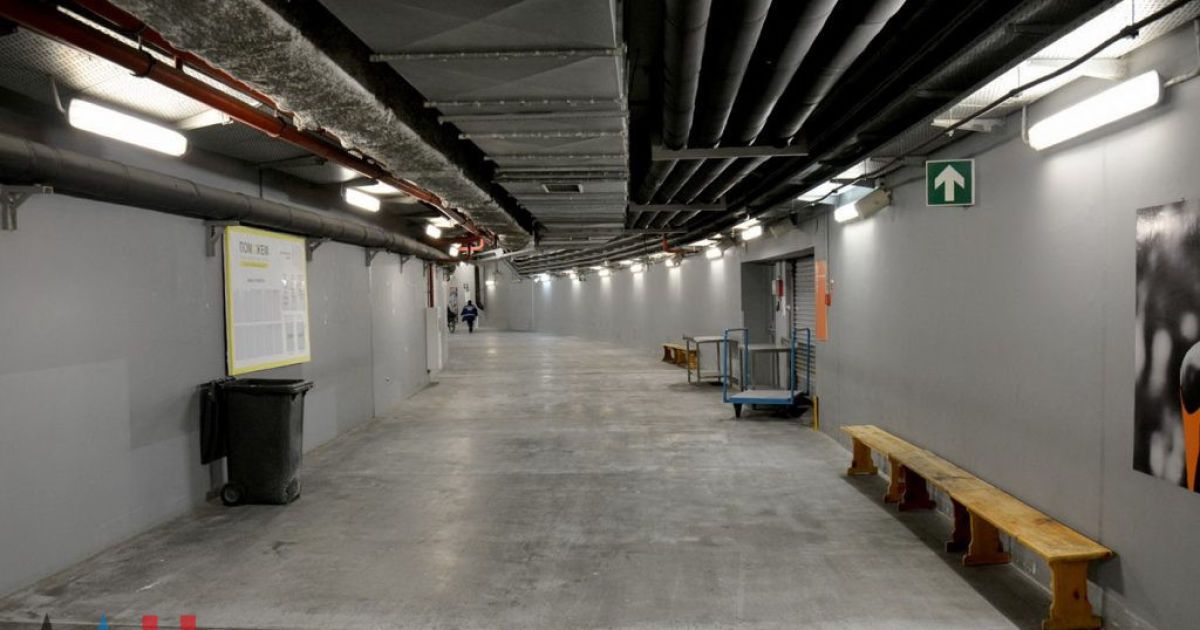 Боевики показали российским СМИ "Донбасс-Арену" / © dan-news.info