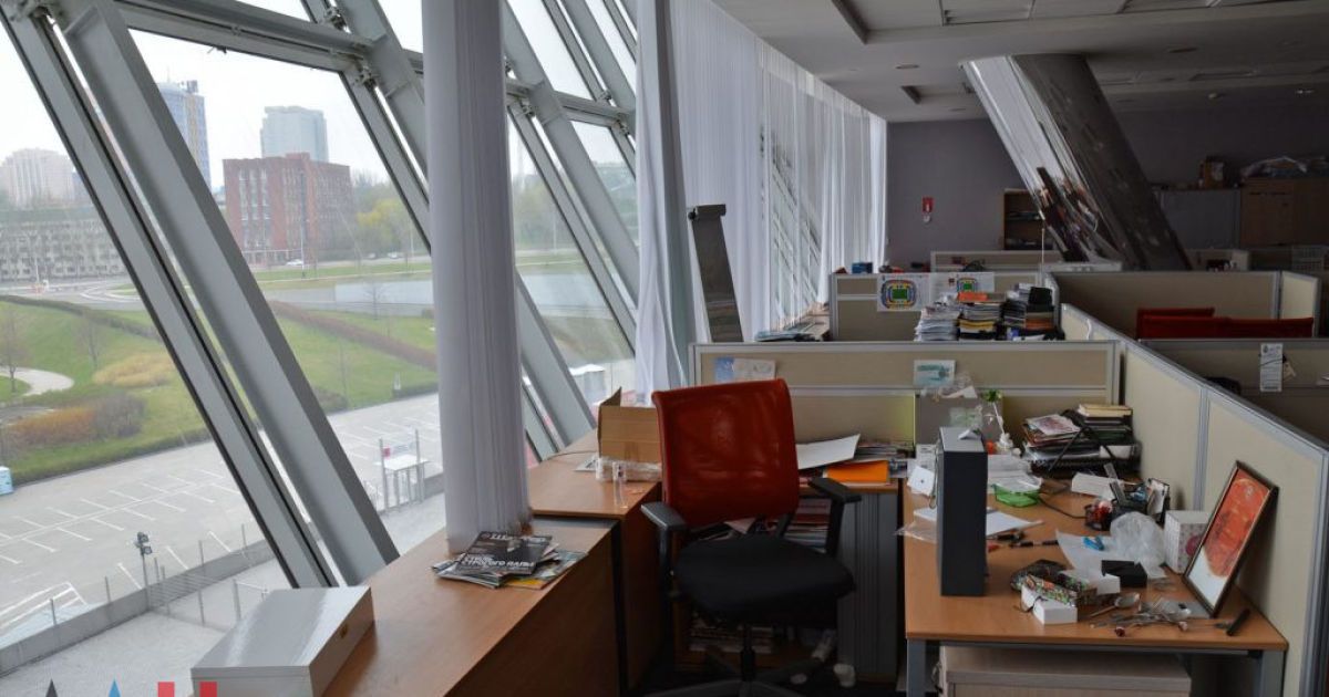 Боевики показали российским СМИ "Донбасс-Арену" / © dan-news.info