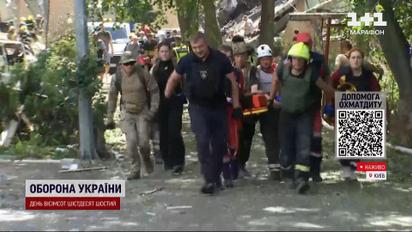 Ракета в один момент разрушила целый подъезд в Киеве!