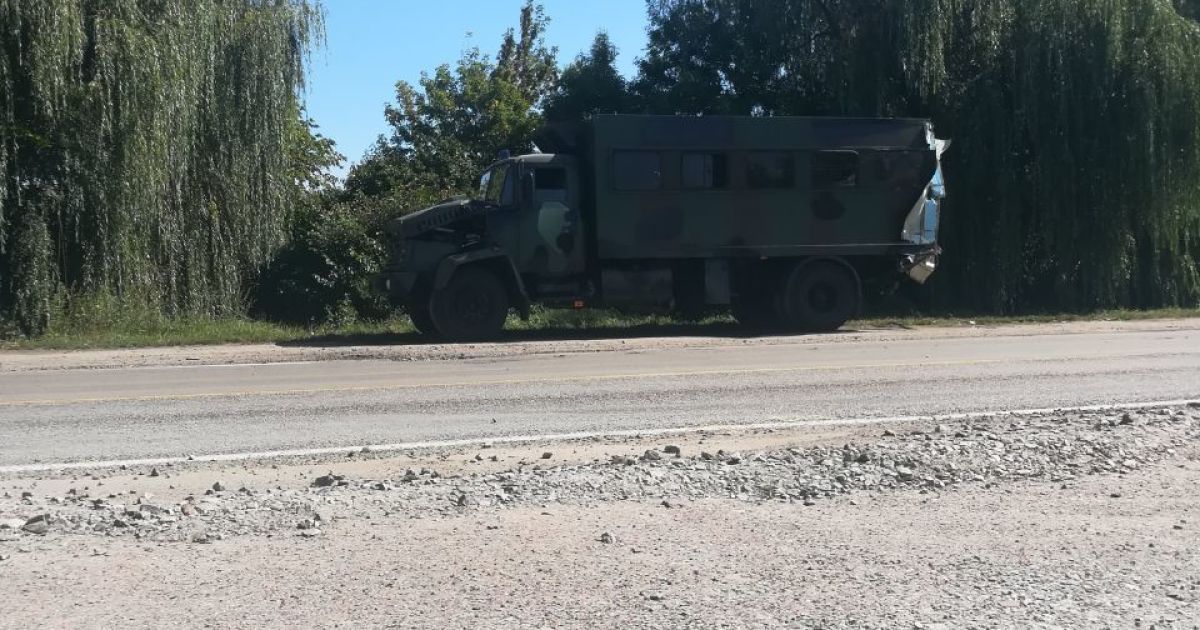 ДТП колона нацгвардії_1 / © Telegram/DTP KIEV INFO