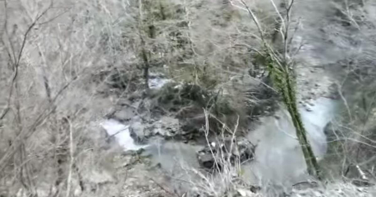 В Абхазії російський БТР впав в ущелину, троє військових загинули