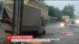 Сильный ливень затопил Черновцы