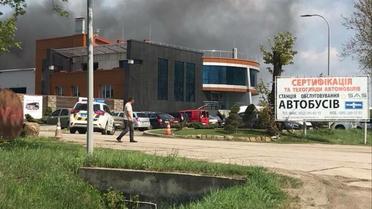 Пожежа в СТО на Львівщині_7 / © Facebook/Igor Zinkevych
