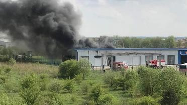 Пожежа в СТО на Львівщині_4 / © Facebook/Igor Zinkevych