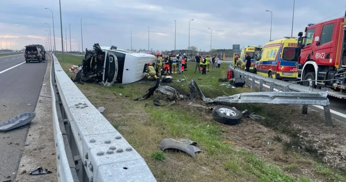 Аварія автобуса в Польщі.