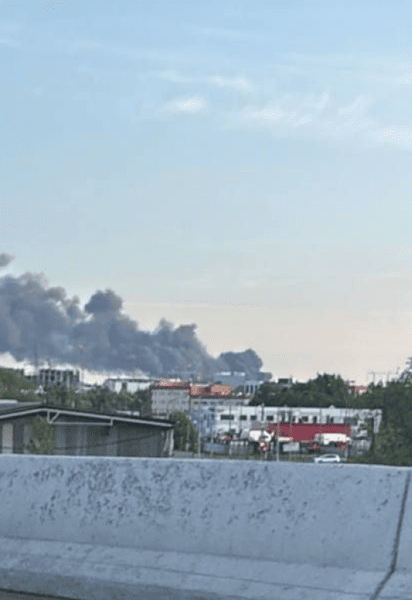 Атака БпЛА на Московскую область
