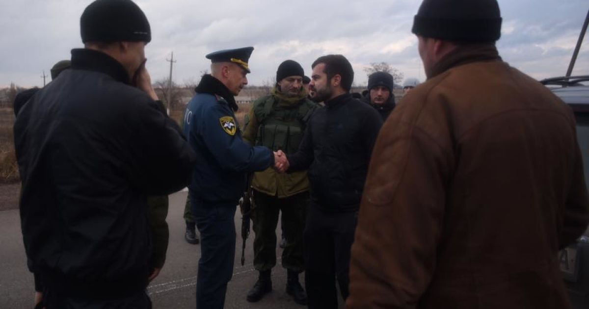 Обмен пленными состоялася на нейтральной территории. / © Ирина Геращенко/Facebook