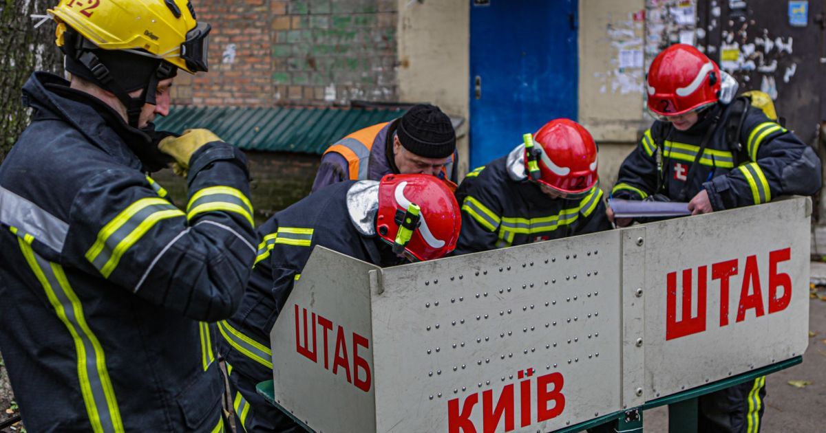 пожежа на Відрадному 5 грудня_2 / © Управление ГСЧС Киева