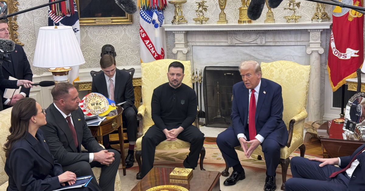 Володимир Зеленський та Дональд Трамп