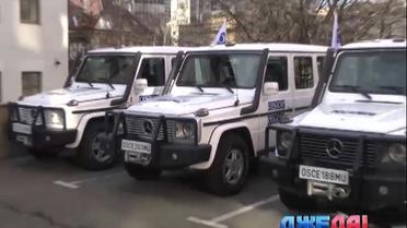 Миссия ОБСЕ получила 20 бронированных «Гелендвагенов»