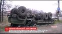 Военный КрАЗ попал в аварию на трассе Харьков-Симферополь, есть жертвы