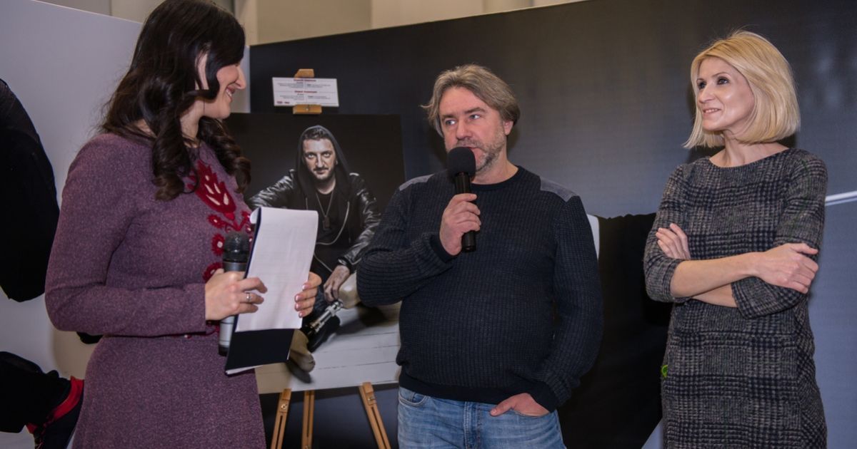 В Киеве состоялось открытие фотовыставки &laquo;Переможці&raquo; / © пресс-служба канала "1+1"
