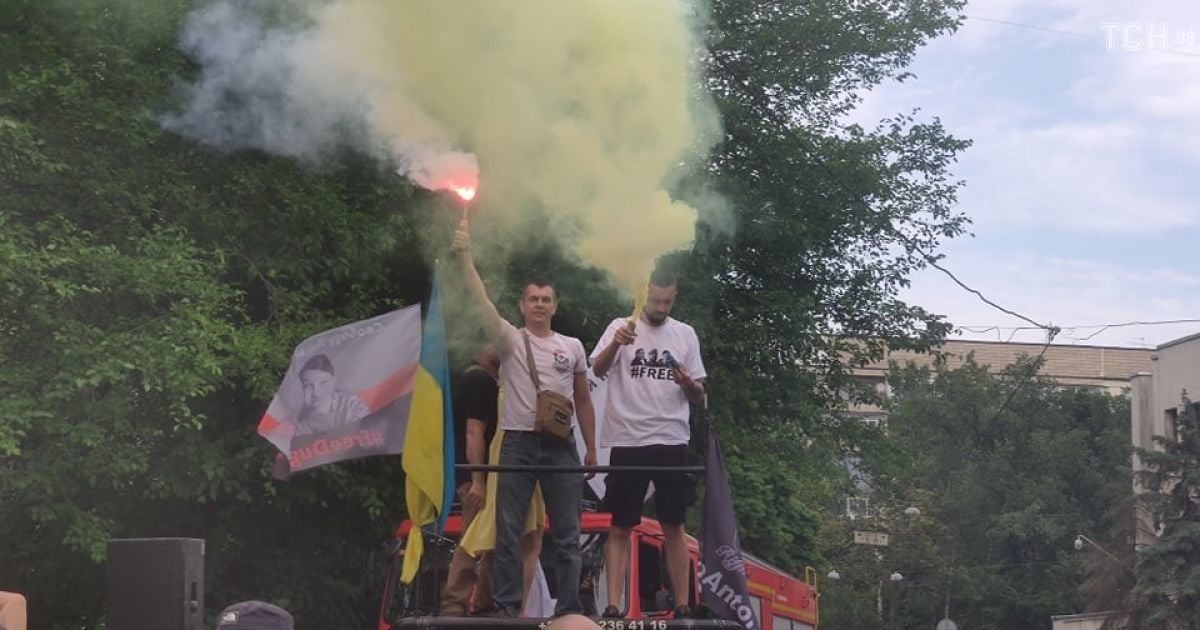 3акція 200 днів брехні, Шеремет_1 / © Фото Натальи Нагорной/ТСН