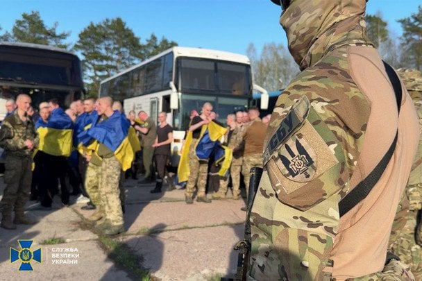 Ще 277 воїнів повернулися додому з російського полону / © СБУ