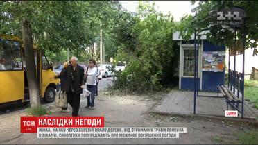 Сумщина оговтується потужного буревію, загинула людина