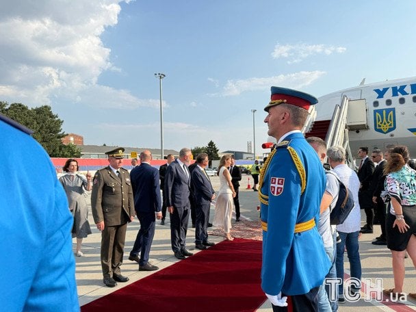 Зеленський прибув до Сербії / © ТСН