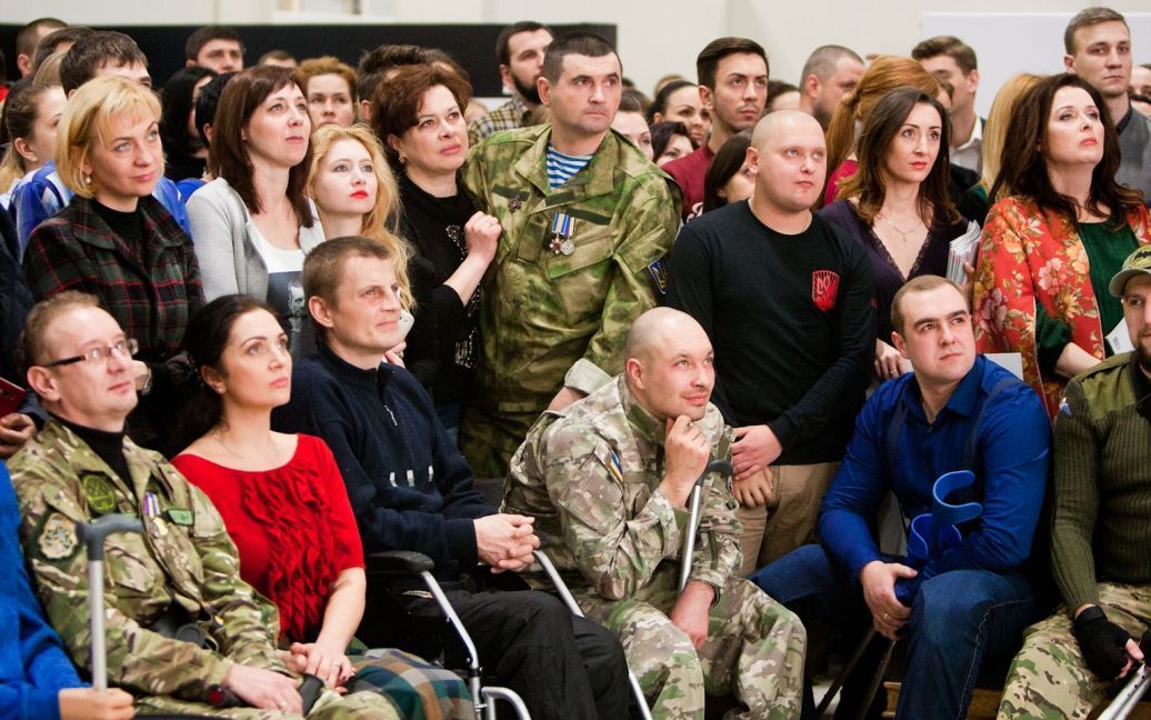 У Києві відбулося відкриття фотовиставки &laquo;Переможці&raquo; / © прес-служба каналу "1+1"