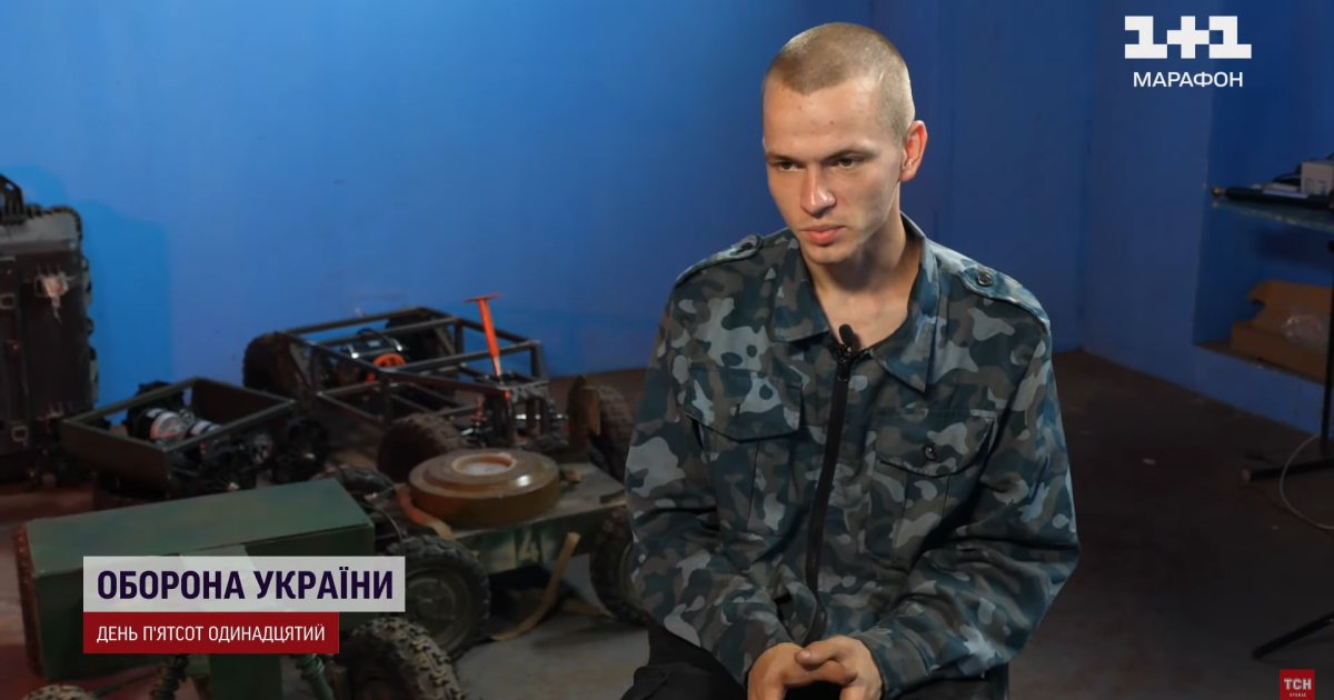 Євген Гнаток – розробник наземного дрона-камікадзе "Сірко"