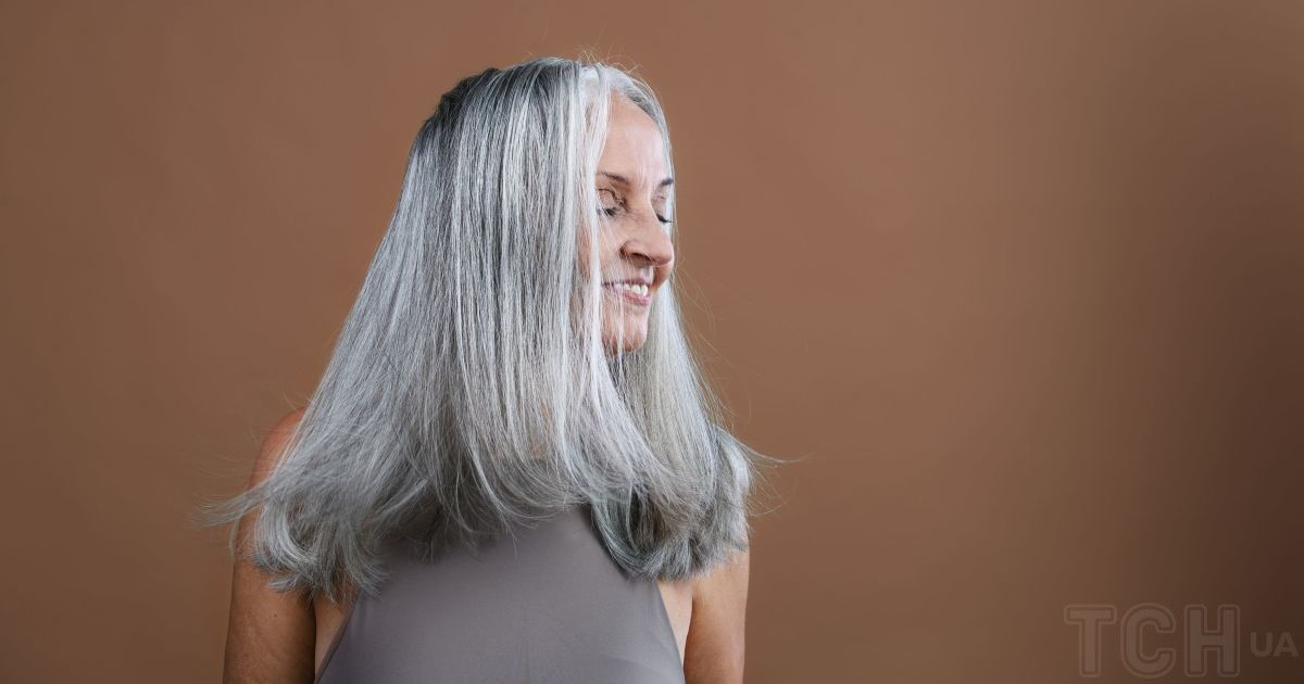 Мелирование седых волос
