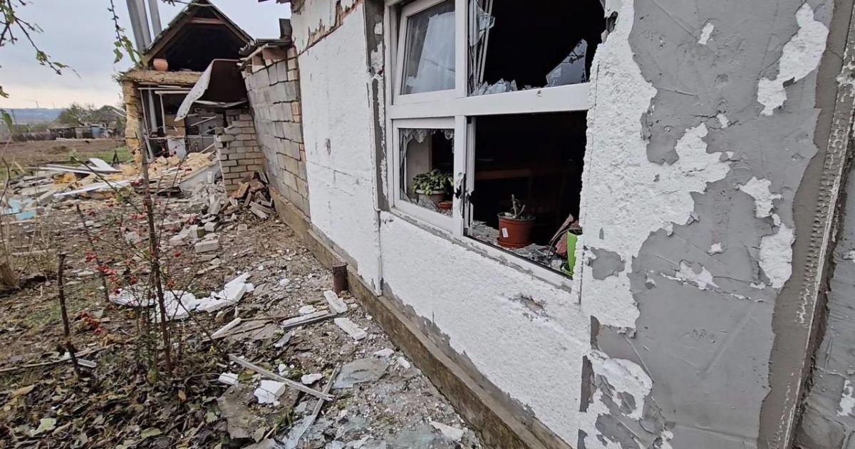 Shelling of Chornobayivka on November 23