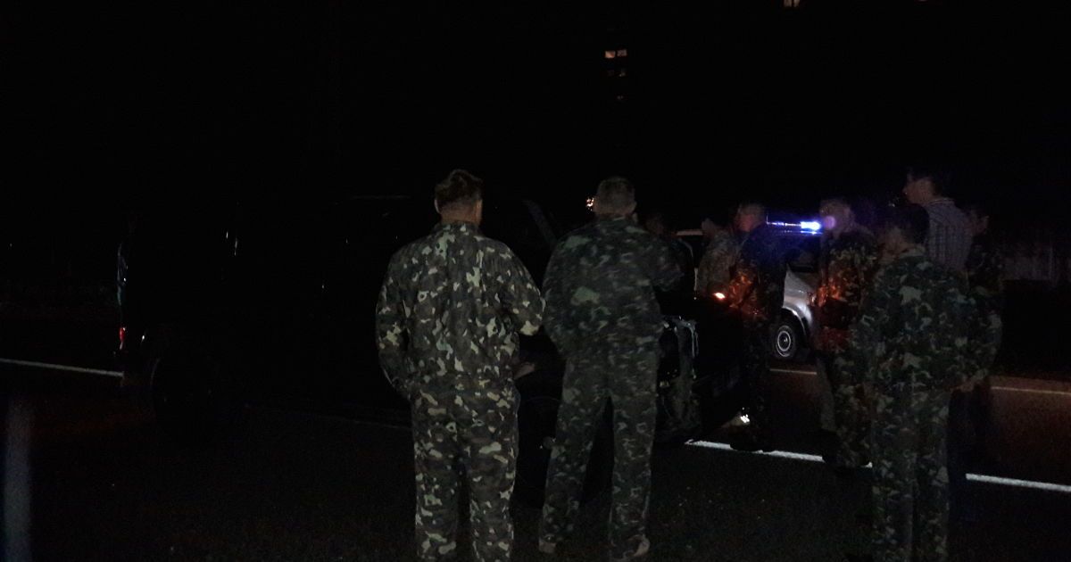 Под Харьковом Mercedes местного бизнесмена насмерть сбил военного