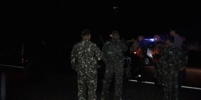 Под Харьковом Mercedes местного бизнесмена насмерть сбил военного