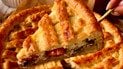 Пирог с курицей и грибами tiktok.com_annasimiachko