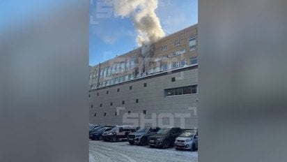 Пожежа в Москві: евакуюють редакції кількох пропагандистських ЗМІ