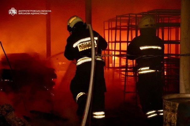 Атака РФ по Дніпру 5 травня. / © Дніпропетровська ОВА
