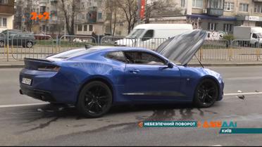 На бульваре Перова в столице дорогу не поделили Lanos и Chevrolet