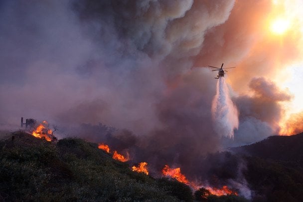 Лісові пожежі, що охопили одразу кілька країн Європи, змусили тисячі людей покинути свої домівки / © Associated Press