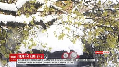 У Харкові шаленим вітром повалило сотні дерев