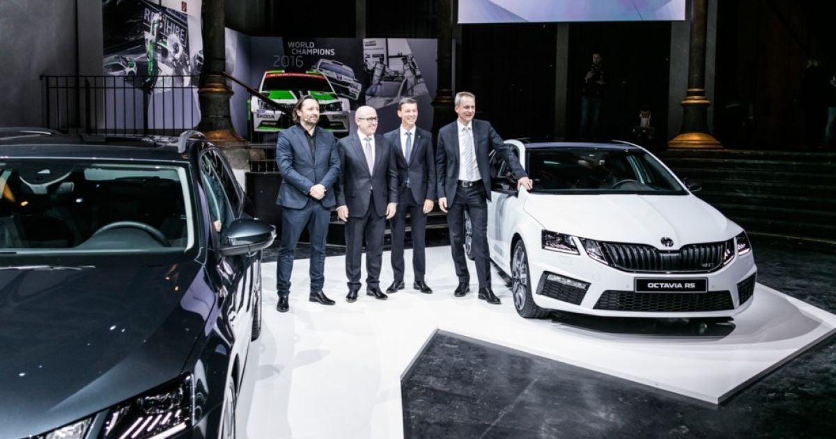 В Вене официально представили обновленную Skoda Octavia