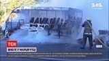 В Сумах в пассажирской маршрутке взорвались баллоны
