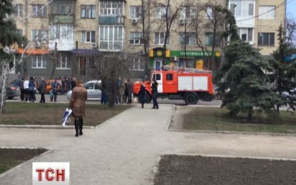 В Кировограде взорвалась начиненная металлическими шариками бомба